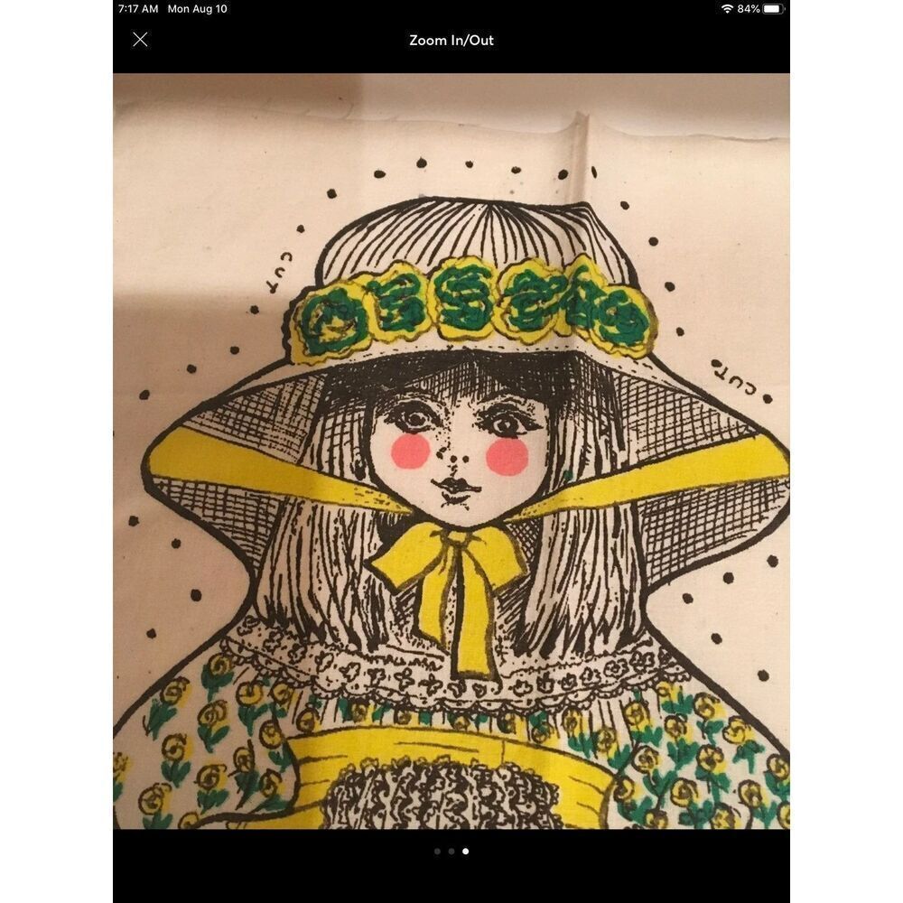 Vintage Doll Pattern - Picture 2 of 3